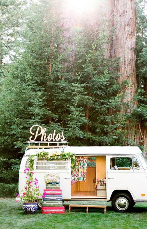 photo booth matrimonio bohemien